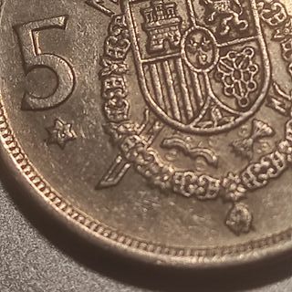 Moneda 5 Pesetas 1975 E-76