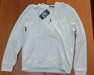 Sudadera Fila Beige nueva unisex.