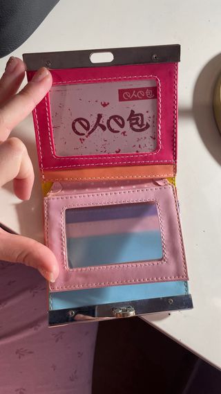 Billetera de búho rosa