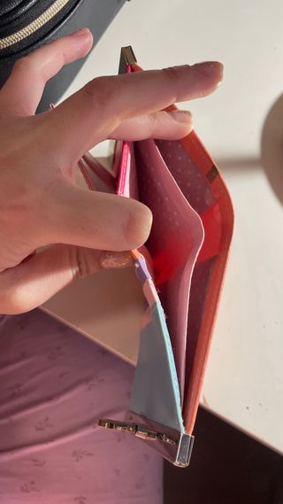 Billetera de búho rosa