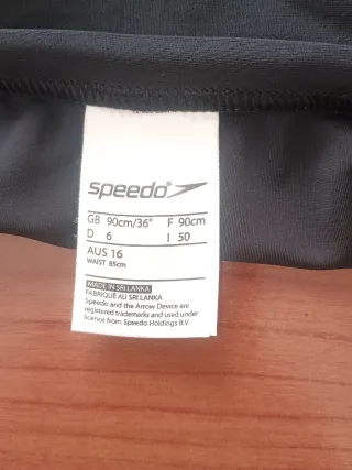 Bañador Speedo Negro Gris Talla M