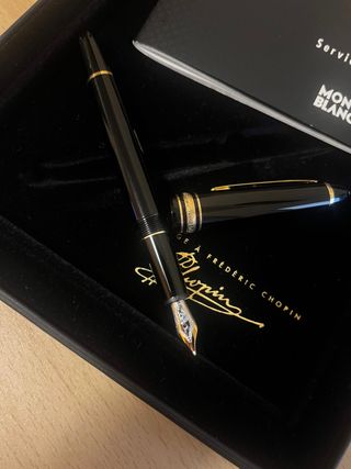Montblanc Chopin 145 F - Nuevo - SIN ENTINTAR -