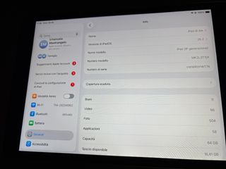 iPad 9ª Gen Wi-Fi 64GB Argento