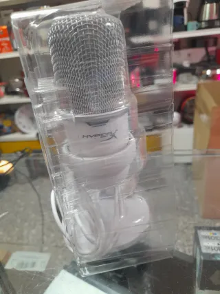 Micrófono Gaming HyperX Blanco