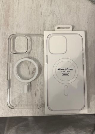 Funda iPhone 16 Pro Max Transparente MagSafe