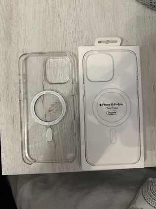 Funda iPhone 16 Pro Max Transparente MagSafe