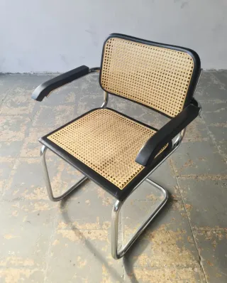Silla Cesca B64 by Marcel Breuer Vintage 80s.