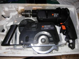 Taladro Percutor y Sierra Circular Black & Decker