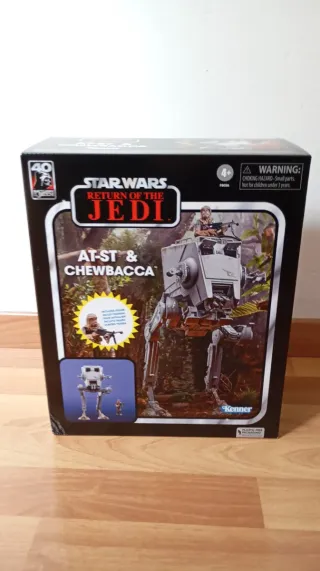Star Wars AT-ST & Chewbacca Kenner Vintage