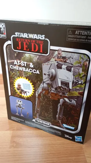 Star Wars AT-ST & Chewbacca Kenner Vintage