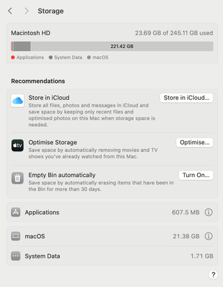 MacBook Air 13”, M1, 2020, Gris Espacial