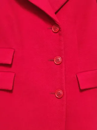 Abrigo Rojo Divina Providencia Talla L