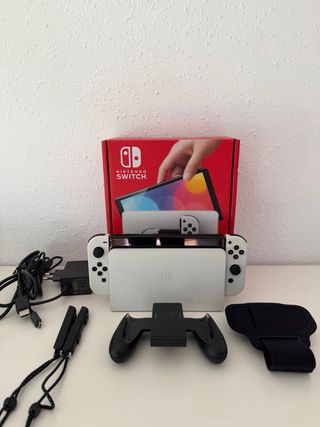Nintendo Switch OLED Blanca