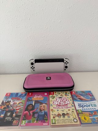Nintendo Switch OLED Blanca