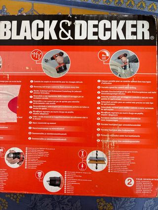 Atornillador Black & Decker 18V CD18C