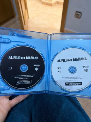 Blu-ray 3D Al filo del mañana