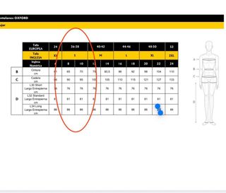 Pantalón Moto Oxford Mujer Talla S