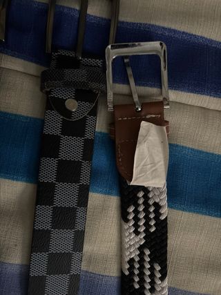 Lote 4 Cinturones Hombre