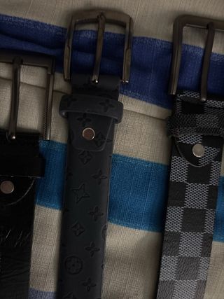 Lote 4 Cinturones Hombre