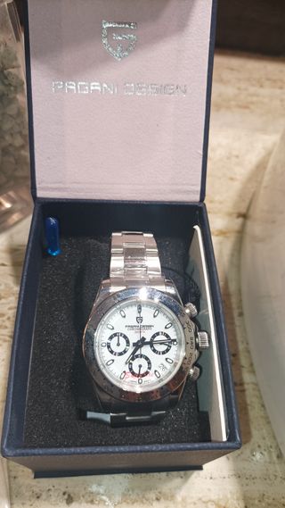 RELOJ PULSERA HOMBRE EN ACERO INOXSIDABLE