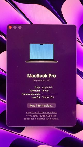 MacBook Pro 14 M5 16GB Nero Siderale