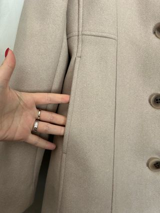 Cappotto Calvin Klein Beige Donna
