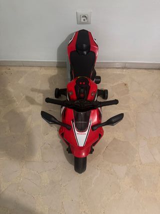 Moto a batería Honda CBR 1000RR Roja