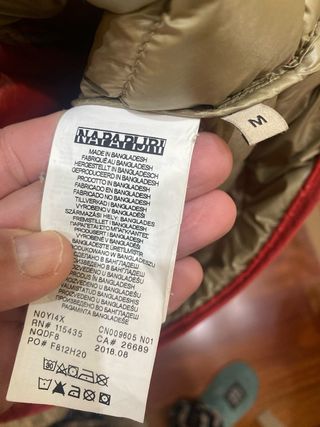 Cazadora Napapijri Roja