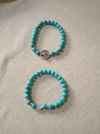 Bracciale donna albero della vita turchese