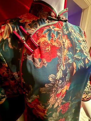 Vestido estilo Cantón – Elegancia atemporal M/L