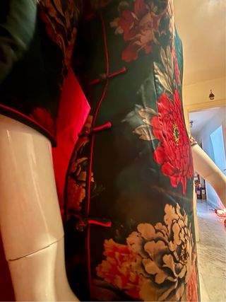 Vestido estilo Cantón – Elegancia atemporal M/L