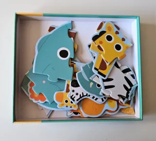 Puzzle de animales de Djeco para niños de 2 años