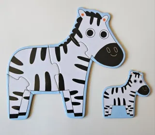 Puzzle de animales de Djeco para niños de 2 años