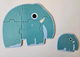 Puzzle de animales de Djeco para niños de 2 años