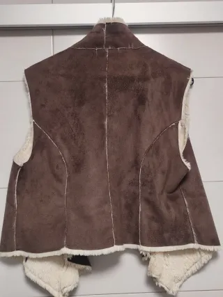Chaleco mujer talla 44 marrón
