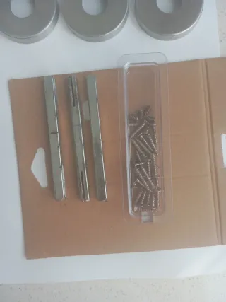 Manillas puertas interiores aluminio