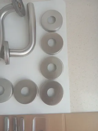 Manillas puertas interiores aluminio