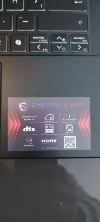 Portátil Gaming MSI