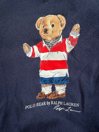 Sudadera Polo Ralph Lauren Oso Azul