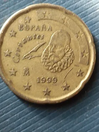 20 Centesimi Spagna 1999 Cervantes
