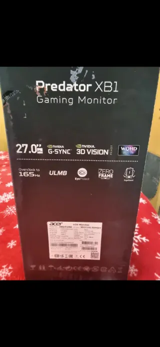 Acer Predator XB271HU WQHD G-SYNC TN