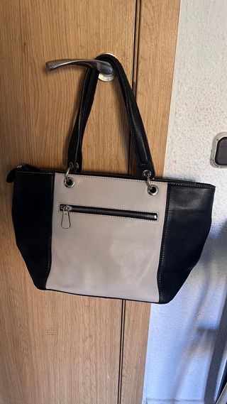 Bolso Guess Marciano Beige y Negro