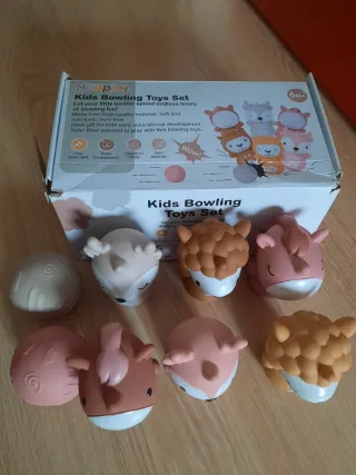 Juego de bolos de silicona