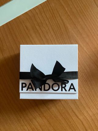 Anillo Pandora Corazón Dorado Rosa