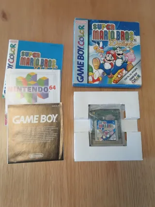 super mario bros. Deluxe gameboy color