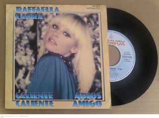 RAFFAELLA CARRA - LOTE 2 Singles (Ver fotos)