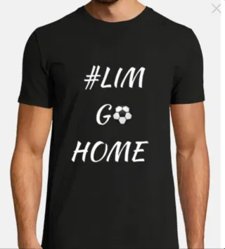 Camiseta #LIM Go Home