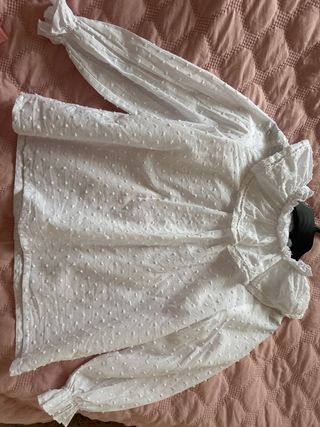 Camisa blanca La Martinica 3 años