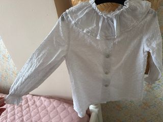 Camisa blanca La Martinica 3 años