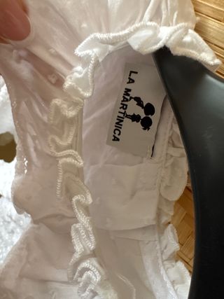 Camisa blanca La Martinica 3 años
